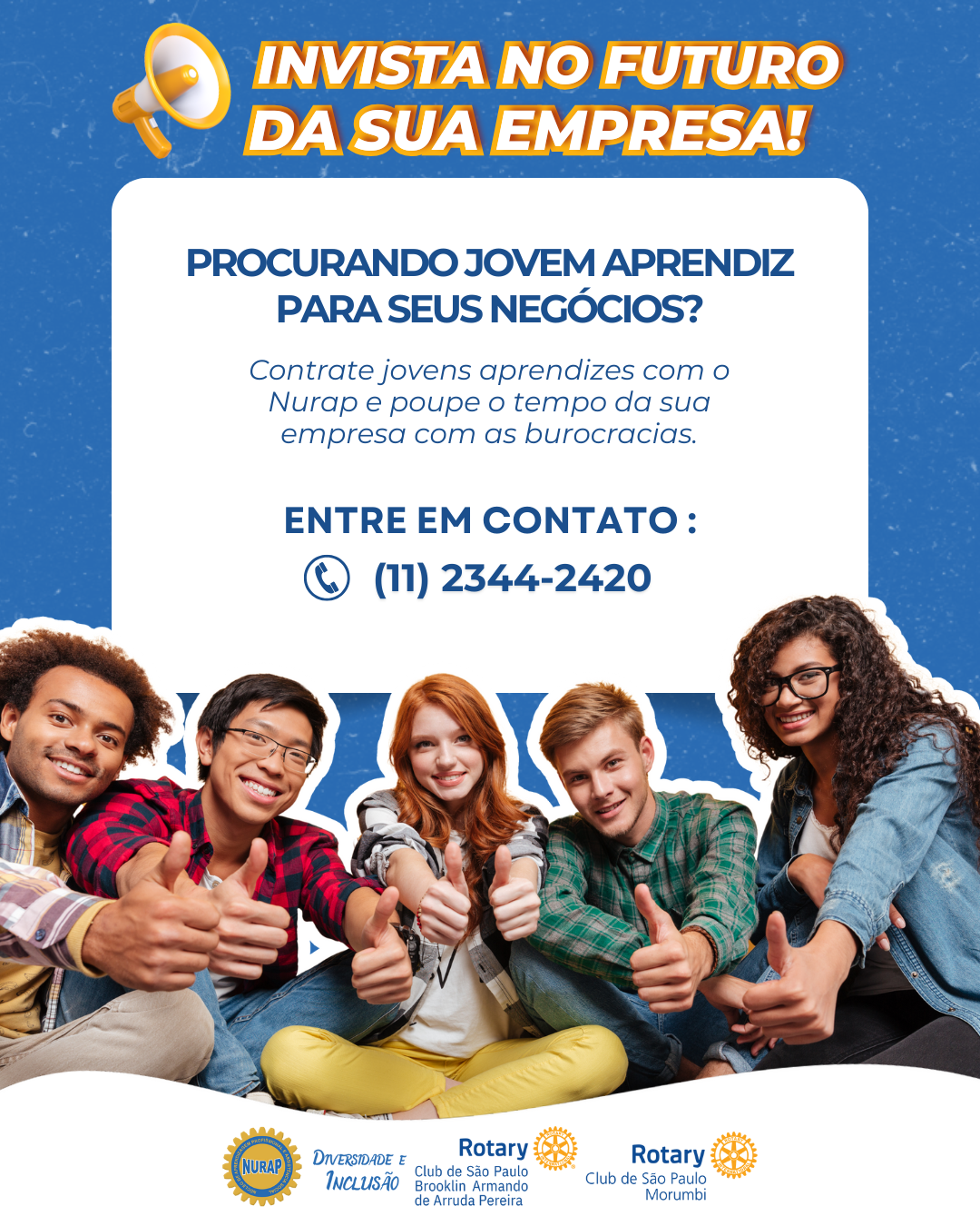 Contrate Jovem Aprendiz para sua empresa 